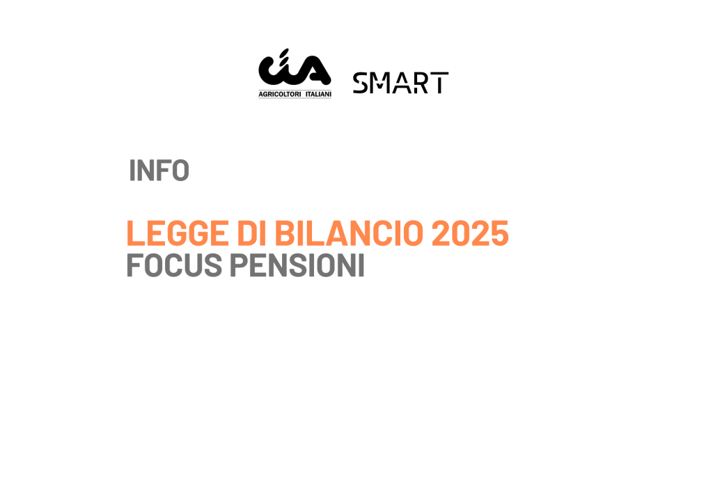 Pensioni 2025: tutte le novità della Legge di Bilancio